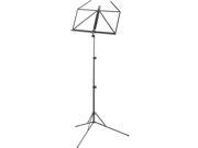 K&M 101 Music Stand, 25.59-48.23" Height, Black