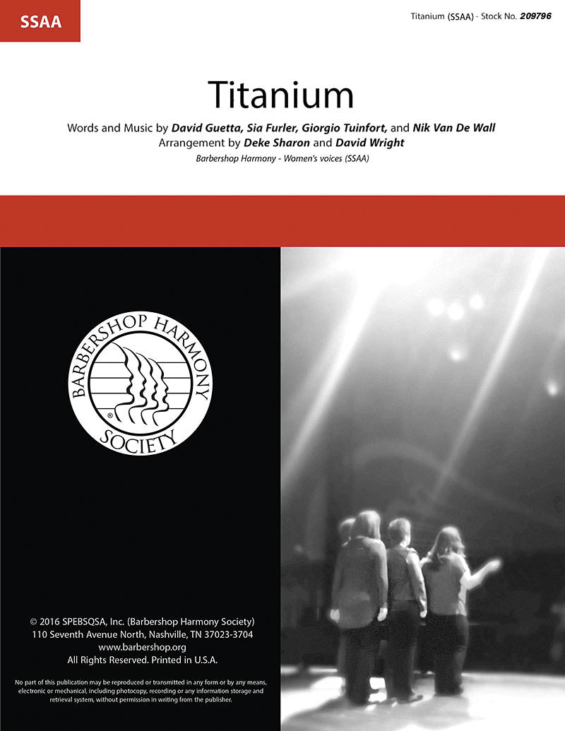 Titanium (feat. Sia) (arr. Deke Sharon, David Wright)