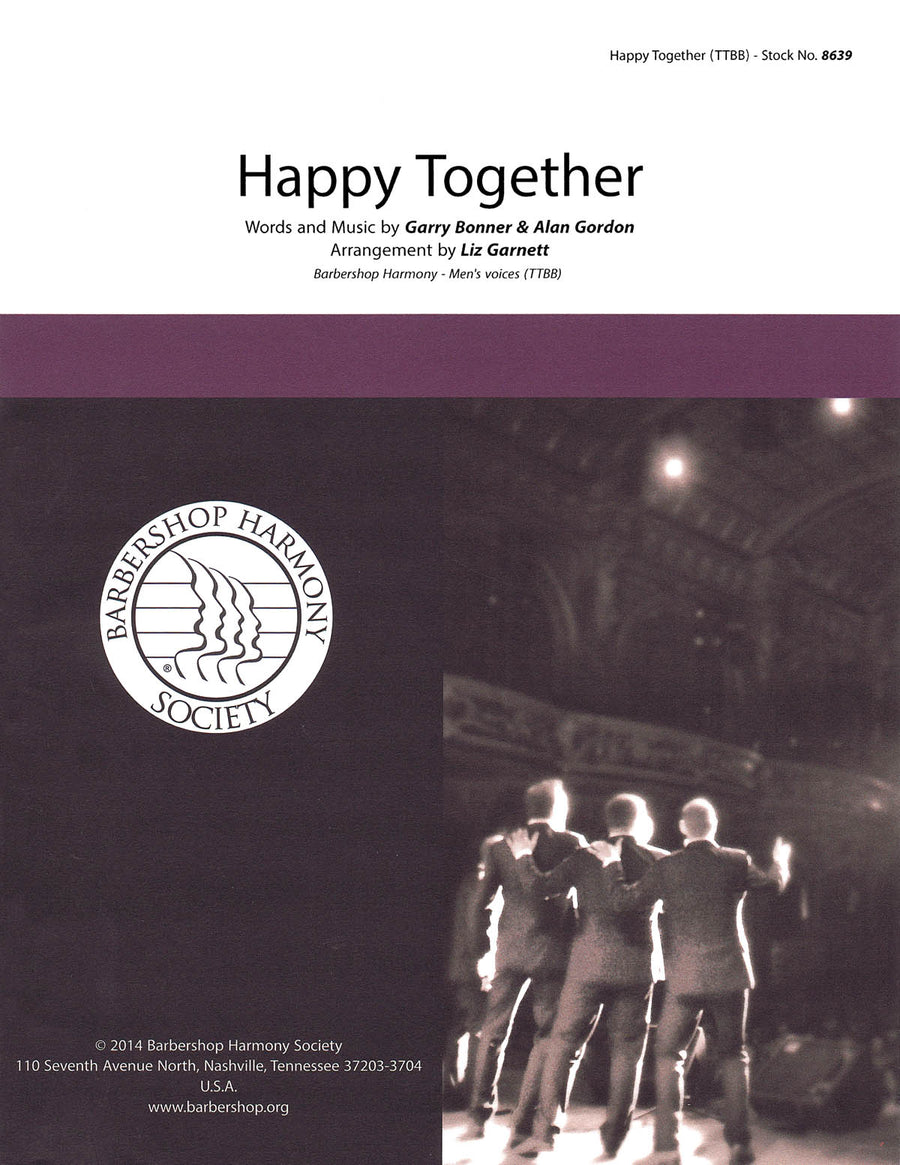 Happy Together (arr. Liz Garnett)