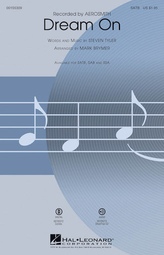 Dream On (arr. Mark Brymer) - Bass