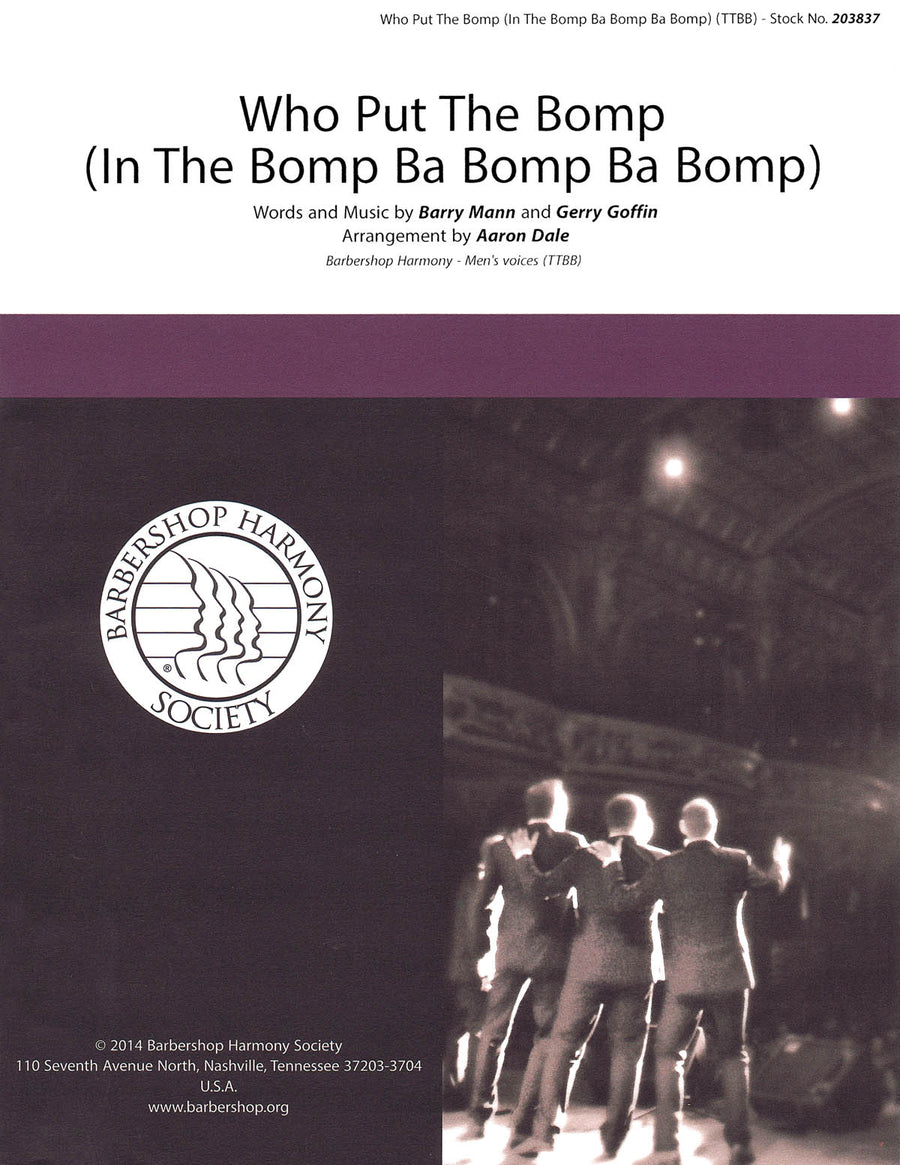 Who Put The Bomp (In The Bomp Ba Bomp Ba Bomp) (arr. Aaron Dale)