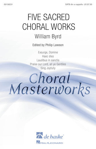 Five Sacred Choral Works (ed. Philip Lawson)
