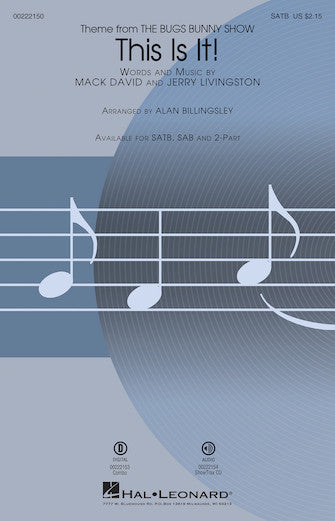 This Is It! (arr. Alan Billingsley) - Flute