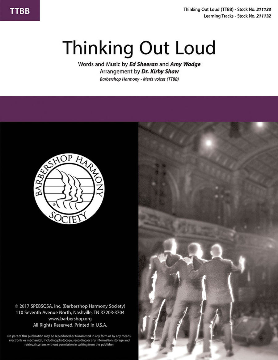 Thinking Out Loud (arr. Kirby Shaw)