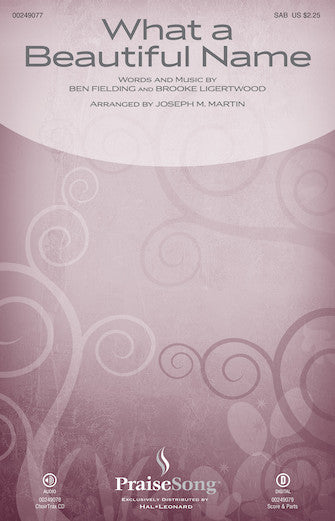 What a Beautiful Name (arr. Joseph M. Martin) - Flute