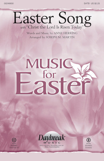 Easter Song (with Christ The Lord Is Risen Today) - Harp