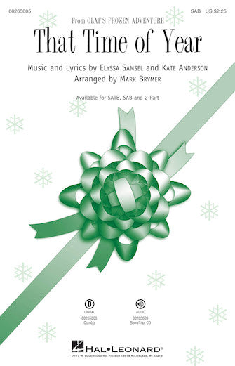 That Time Of Year (arr. Mark Brymer)