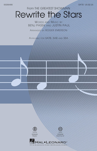 Rewrite The Stars (arr. Roger Emerson)