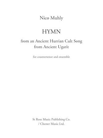Hymn - Score