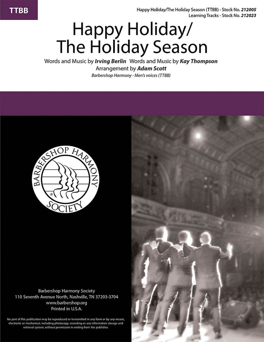 Happy Holiday/The Holiday Season (arr. Adam Scott)