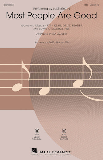 Most People Are Good (arr. Ed Lojeski)
