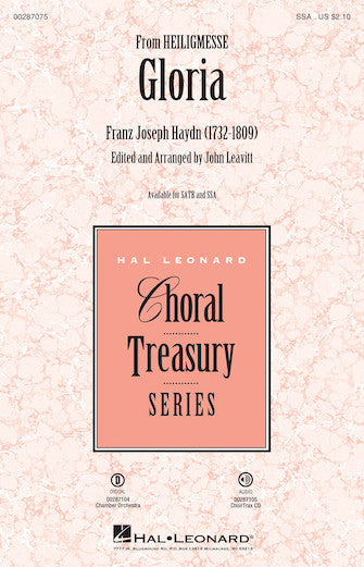 Gloria (from Heiligmesse) (arr. John Leavitt) - Viola