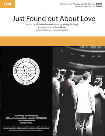 I Just Found out About Love (arr. Dave Briner)