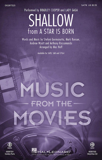 Shallow (from A Star Is Born) (arr. Mac Huff) - Drums