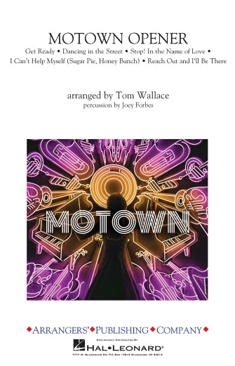 Motown Theme Show Opener (arr. Tom Wallace) - Percussion Score