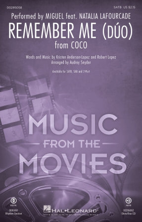 Remember Me (Duo) (from Coco) (arr. Audrey Snyder) - Guitar 1