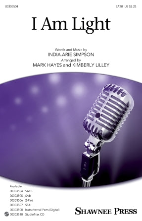 I Am Light (arr. Mark Hayes and Kimberly Lilley) - Bass/Drums