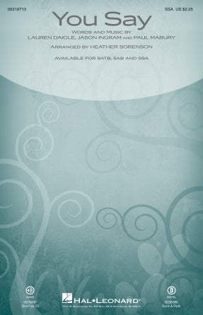 You Say (arr. Heather Sorenson)