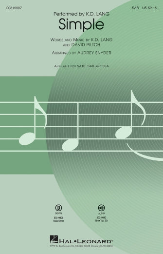 Simple (arr. Audrey Snyder)