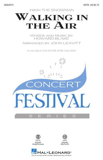 Walking In The Air (from The Snowman) (arr. John Leavitt) - Percussion 2