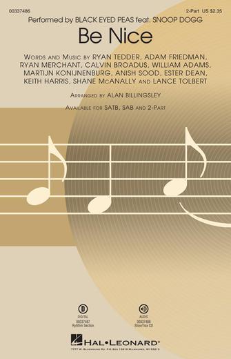 Be Nice (feat. Snoop Dogg) (arr. Alan Billingsley)