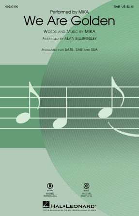 We Are Golden (arr. Alan Billingsley)