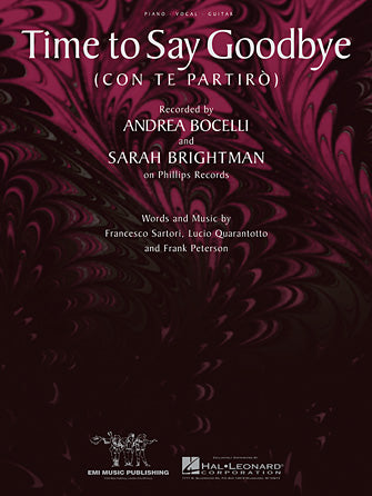 Time To Say Goodbye (Con Te Partirò)