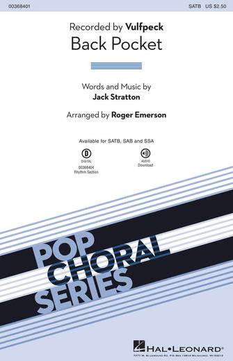 Back Pocket (arr. Roger Emerson) - Bass