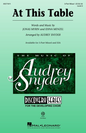 At This Table (arr. Audrey Snyder)