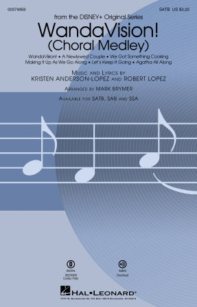 WandaVision! (Choral Medley) (arr. Mark Brymer) - Baritone Sax