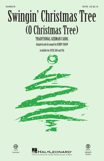 Swingin' Christmas Tree (O Christmas Tree) (arr. Kirby Shaw) - Bass