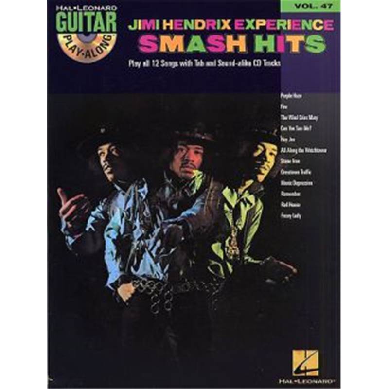 Hendrix Jimi - Guitar Play Along Vol.047 + Cd