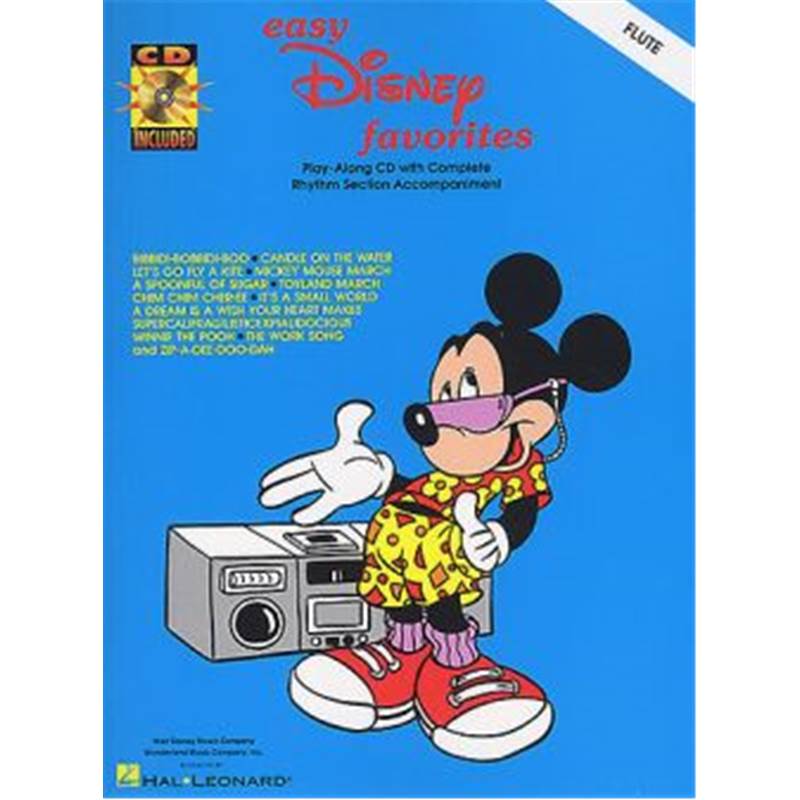 Disney - Easy Favorites Flute + Cd
