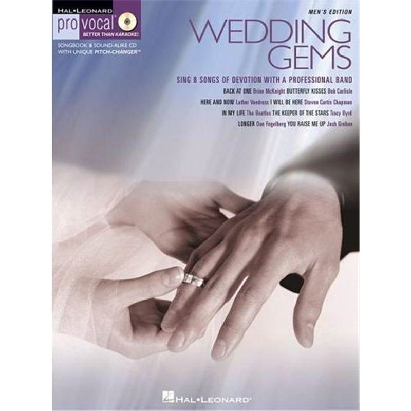 Compilation - Pro Vocal For Male Singers Vol.08 Wedding Gems + Cd