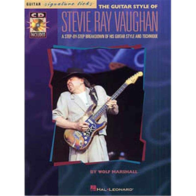 Vaughan Stevie Ray - Guitar Styles Of Signature Licks Tab. + Cd