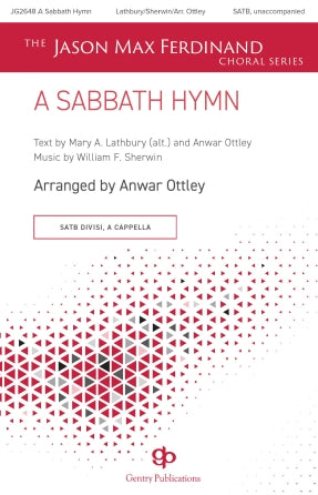 A Sabbath Hymn (arr. Anwar Ottley)
