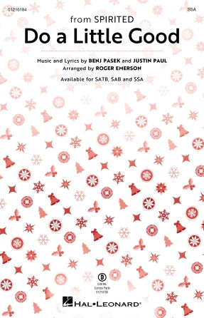 Do A Little Good (from Spirited) (arr. Roger Emerson)