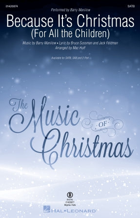 Because It's Christmas (For All the Children) (arr. Mac Huff) - Synthesizer II