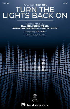 Turn The Lights Back On (arr. Mac Huff) - Bass