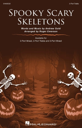 Spooky Scary Skeletons (arr. Roger Emerson)
