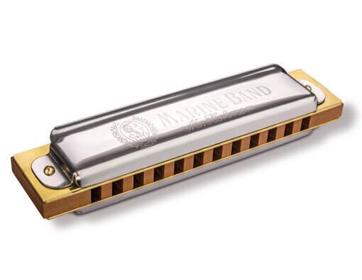 Hohner Harmonica Marine Band 364/24  12 Trous D/RE
