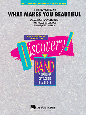 What Makes You Beautiful - Conductor Score (Full Score)