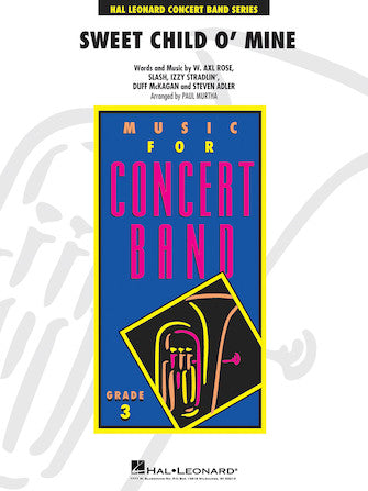 Sweet Child o' Mine - Conductor Score (Full Score)