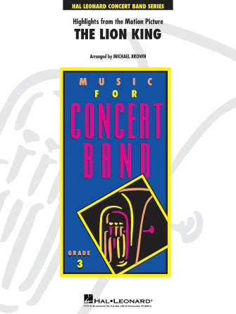 The Lion King (2019) (Highlights from the Motion Picture) - Eb Baritone Saxophone