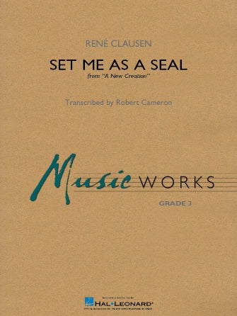 Set Me as a Seal (arr. Robert C. Cameron) - Euphonium T.C.