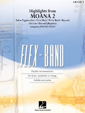 Highlights from Moana 2 (arr. Johnnie Vinson) - Pt.2 - Bb Clarinet/Bb Trumpet