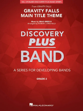Gravity Falls Main Title Theme (arr. Robert Longfield) - Conductor Score (Full Score)