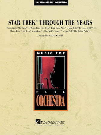Star Trek Through the Years - Bb Bass Clarinet