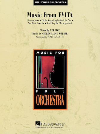 Music from Evita (arr. Calvin Custer) - Percussion 2