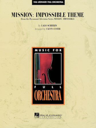 Mission: Impossible Theme (arr. Calvin Custer) - Percussion 1